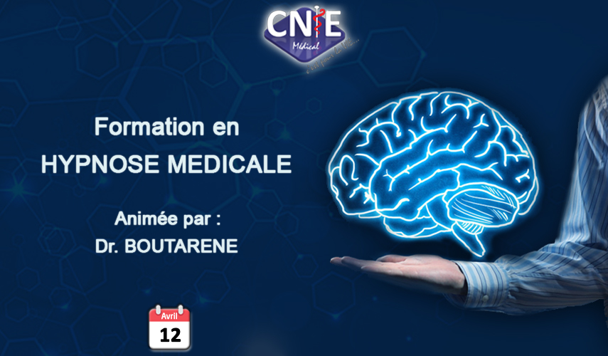Formation en Hypnose Médicale du 12/04/2019 ! CNIE MEDICAL